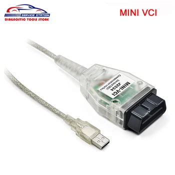 

Diagnostic Cable MINI VCI V12.00.127 Latest Version High Performance OBD SAEJ2534 For T-oyota/L-exus MINI-VCI TIS Techstream