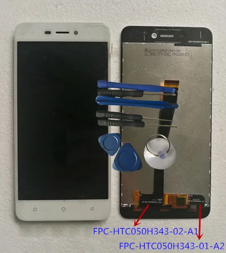 RYKKZ For FPC HTC050H343 02 A1 LCD Display With Touch Screen FPC ...