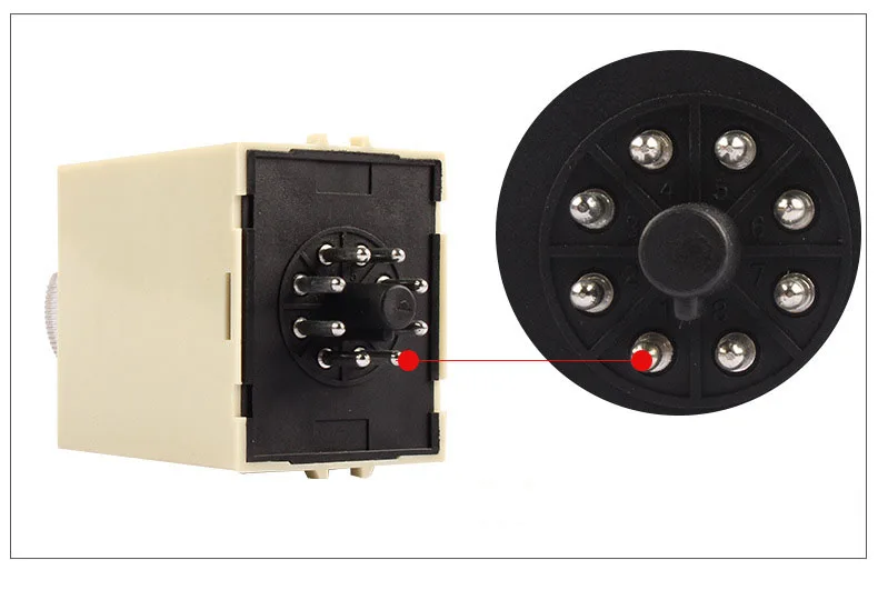 Реле времени с таймером задержки переменного тока 220 В JSZ3A-B A C D 220 В 24 В 10S 60S