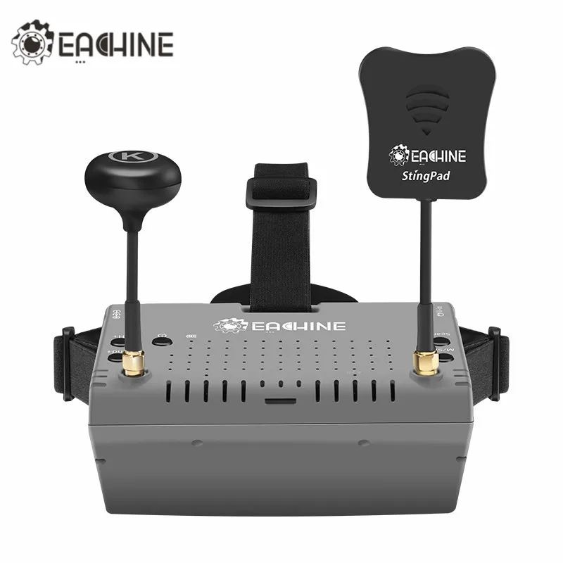 

2018 New Version Eachine EV900 5.8G 40CH HDMI AR VR FPV Goggles 5 Inch 1920*1080 HD Display Built-in Battery For RC Racing Dron