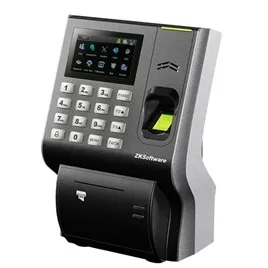 

The latest fingerprint time attendance device with thermal printer high speed support different language