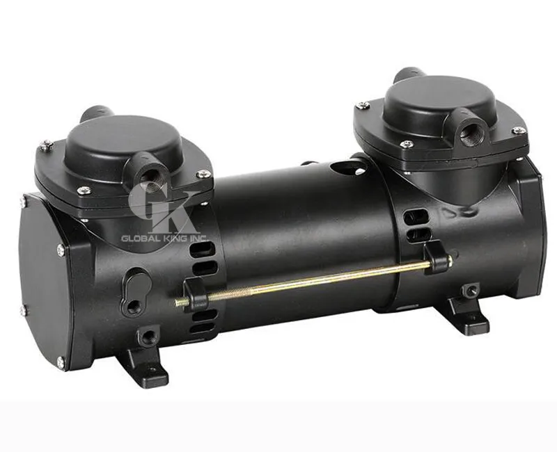 DC 12v Micro Brushless Diaphragm Vacuum Pump Double stage Oilless Mini