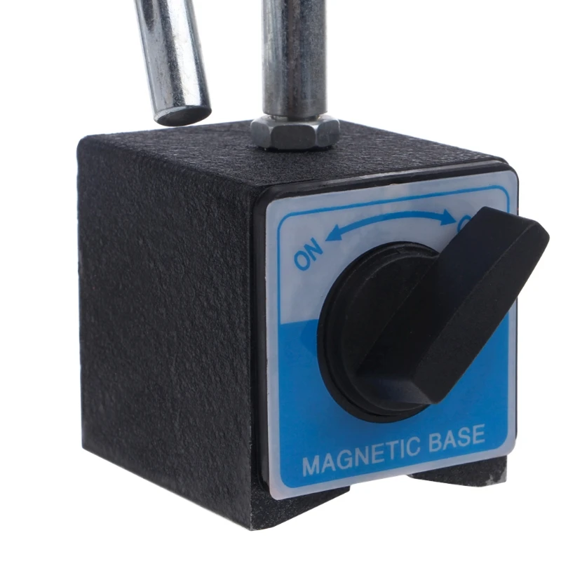 Магнитное основание держатель с двойным регулируемым полюсом вкл/выкл переключатель для циферблата индикатор тестер Esquadro Para marceniro