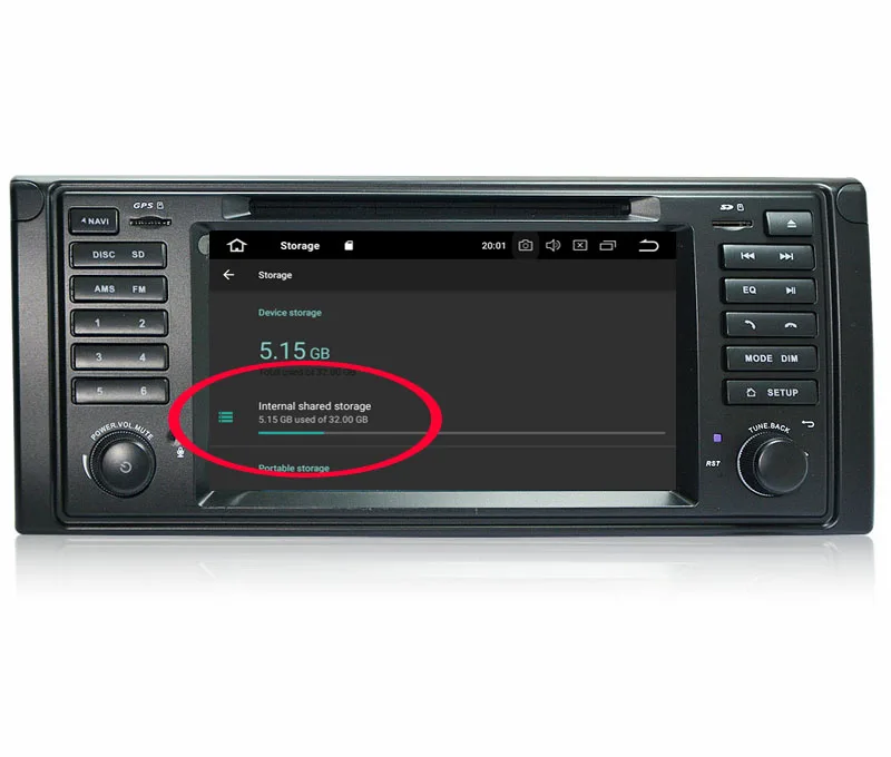 Clearance 7"HD IPS 1024X600 Android 8.0 Car DVD GPS Navi For BMW E53 X5 E39 Radio Stereo GPS Navigation 8 Core BT 4G WIFI 4GB RAM 32GB ROM 22