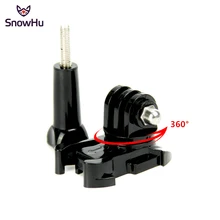 Go pro accessories 360 Degree Rotate Buckle Base Vertical Surface Mount Adapter for GoPro Hero 4