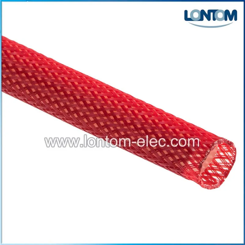 12 мм 15 м красный ПЭТ Плетеный удлиняемый фута, компьютерный кабель, рукав обмотка высокой плотности