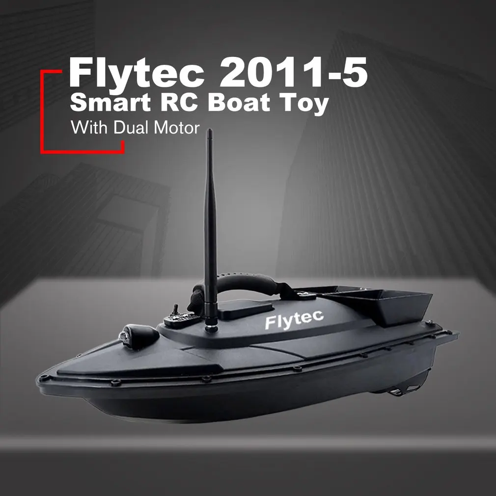 Горячая Flytec 2011-5 рыболокатор 1,5 кг загрузка 500 м RCl лодка для доставки прикорма и оснастки 2011-15A RC корабль катер RC игрушки