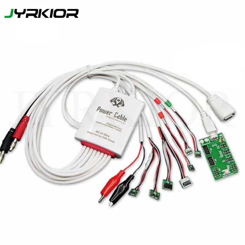 Comprar Jyrkior para iPhone 4 5 6 6 s 7 8 X XS MAX XR línea de prueba línea de arranque servicio de teléfono fuente de alimentación CC Cable DE PRUEBA DE CORRIENTE