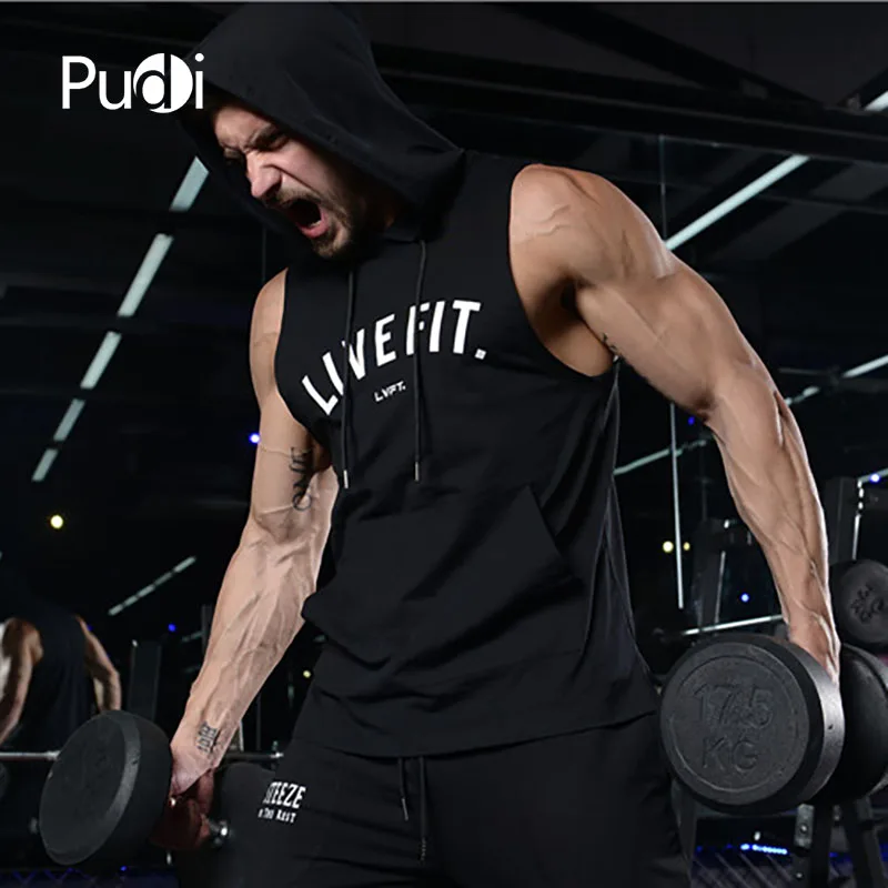 PUDI MT878 2018 Новая Мужская хлопковая футболка Летнее пальто спортивная для