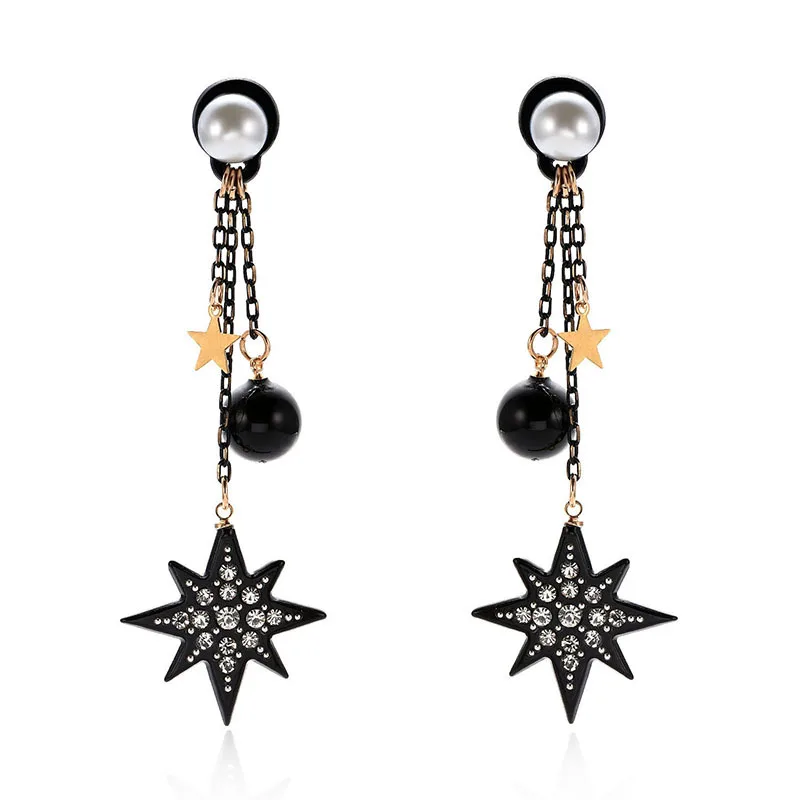 

Doreen Box Fashion Stud Earrings New style Fashionable Lady Acrylic Asymmetry For Woman Party Jewelry Accessories Gift,1 Pair