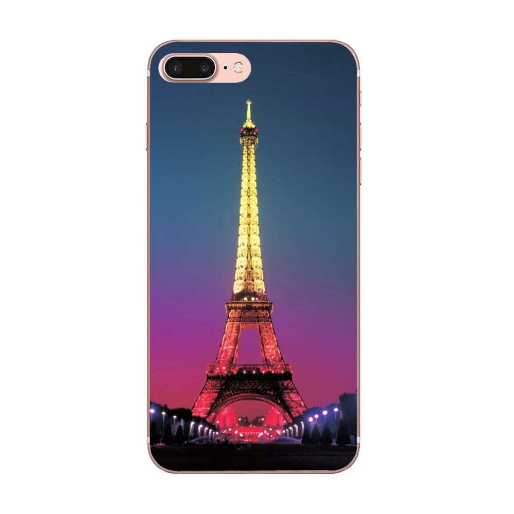 Для Huawei P7 P8 P9 P10 P20 P30 Lite Mini Plus Pro 2017 2018 2019 Мягкий ТПУ чехол для телефона Capa Eifel