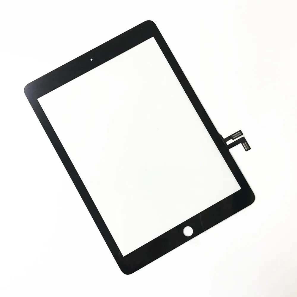 A1474 A1475 A1476 Сенсорное стекло для ipad Air 1 ipad 5 9,7 ''сенсорный экран дигитайзер сенсор стеклянная панель Digitzer - Цвет: Black