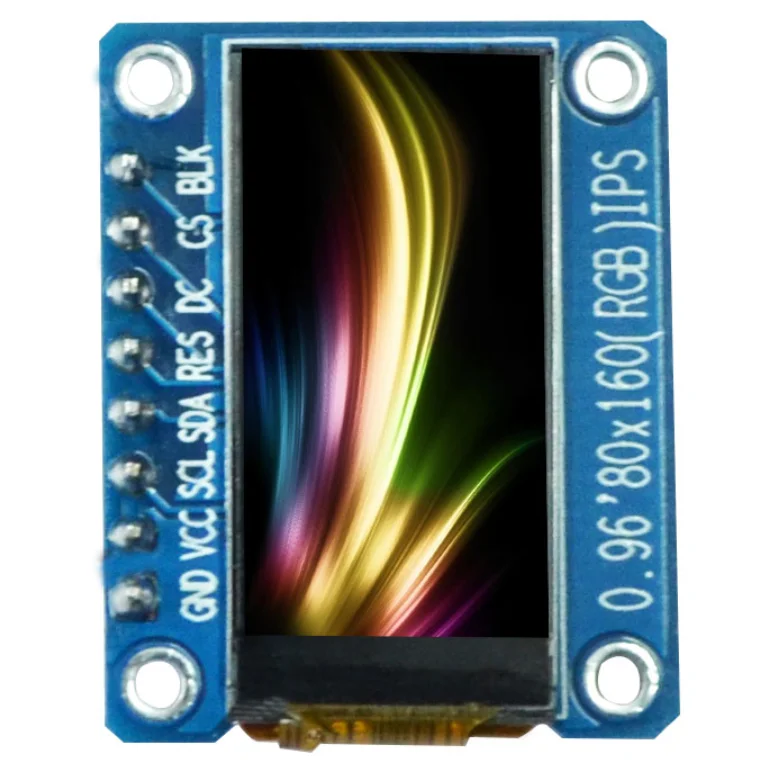 IPS экран 0 96 дюймов 7P SPI HD 65K полноцветный ЖК модуль ST7735 Привод IC 80*160 (не
