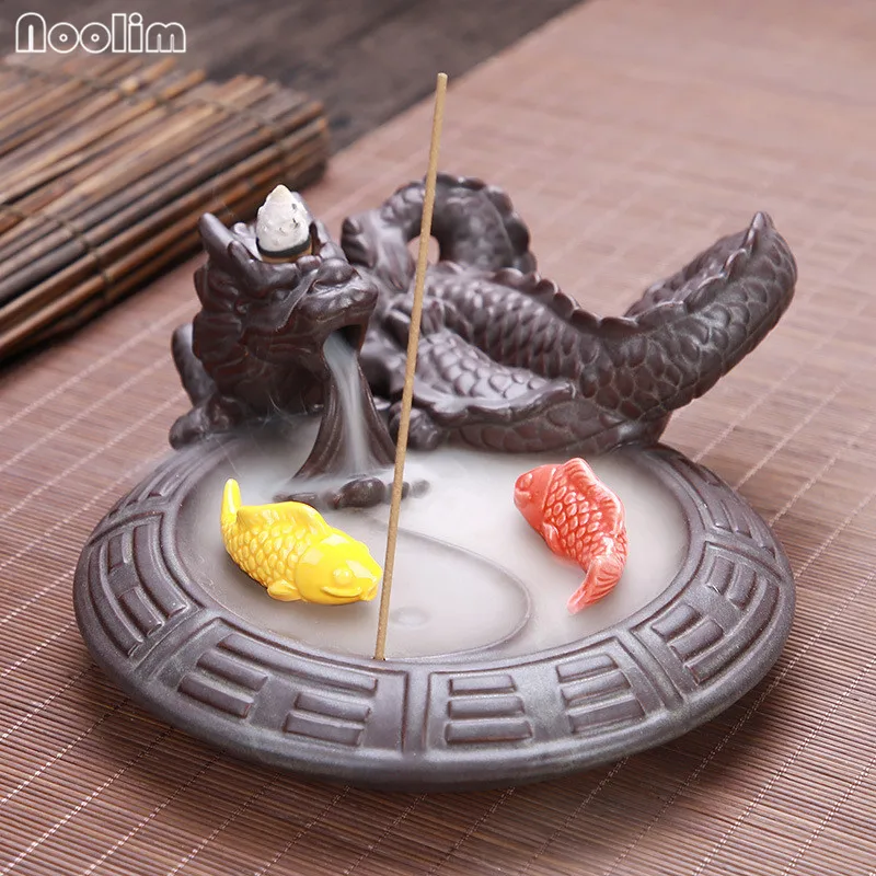 Палочка для благовоний Dragon and White Tiger креативная палочка в виде рыбы фэн шуй