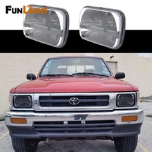 Truck 5” x 7” Rectangular LED Headlamp For jeep YJ Wrangler 1987-96 / 1984-2001 XJ Cherokee