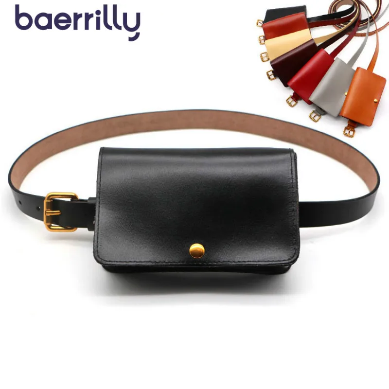

Waist Bags Women Designer Fanny Pack Fashion Belt Genuine Leather Waist Pack Crossbody Travel Fanny Pack Belt Bags Billetera