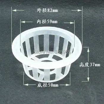 

Free Shipping 10Pcs plastic plant pots for wholesale