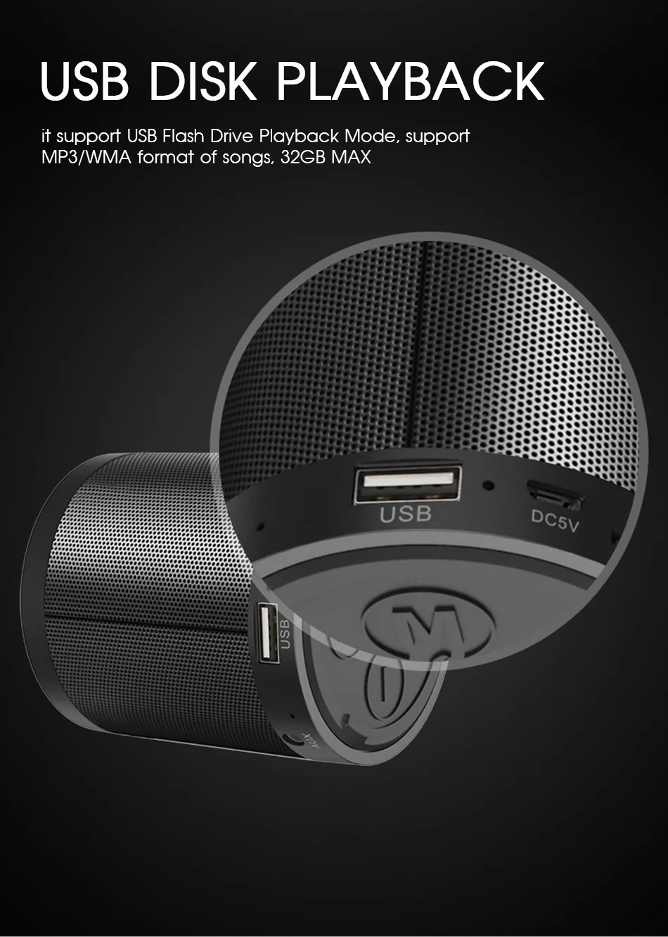 usb playback speaker