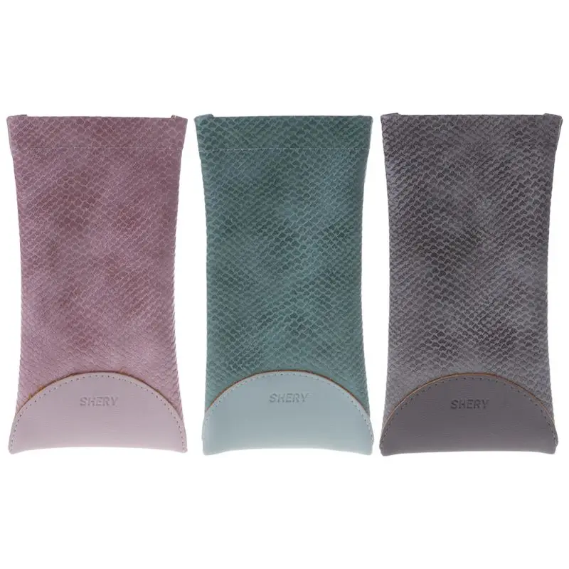 

Fashion Elegant Glasses Bag Soft Simple Anti Scratch Portable Storage Travel Organizer Container Eyewear Accessories