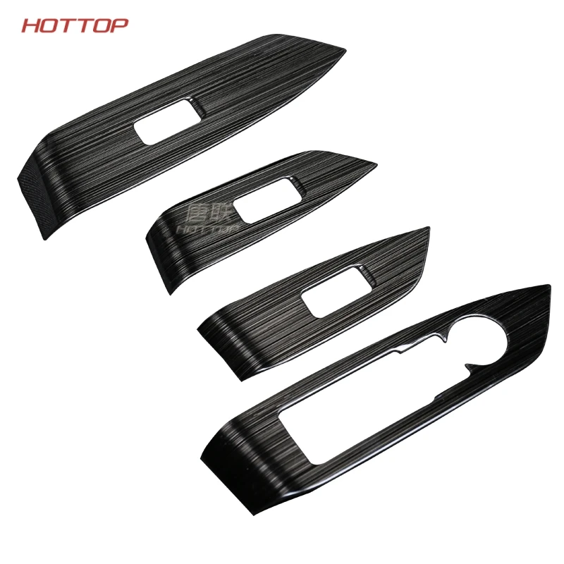 For Mazda CX-5 CX5 2nd Gen 2017 2018 Stainless steel door Window glass panel Armrest Lift Switch Button trim frame 4pcs | Автомобили и