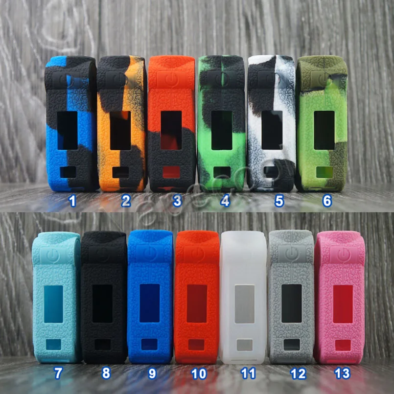 Силиконовый чехол для Voopoo MOJO TC 88W 2600 мАч резиновый стикер кожи Корпус Корпуса мод