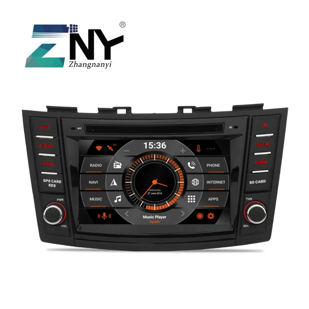 Sale 7" HD Android 8.1 Car GPS Stereo For Suzuki Swift 2011 2012 2013 2014 2015 Auto DVD Radio WiFi Audio Video Player Backup Camera 1