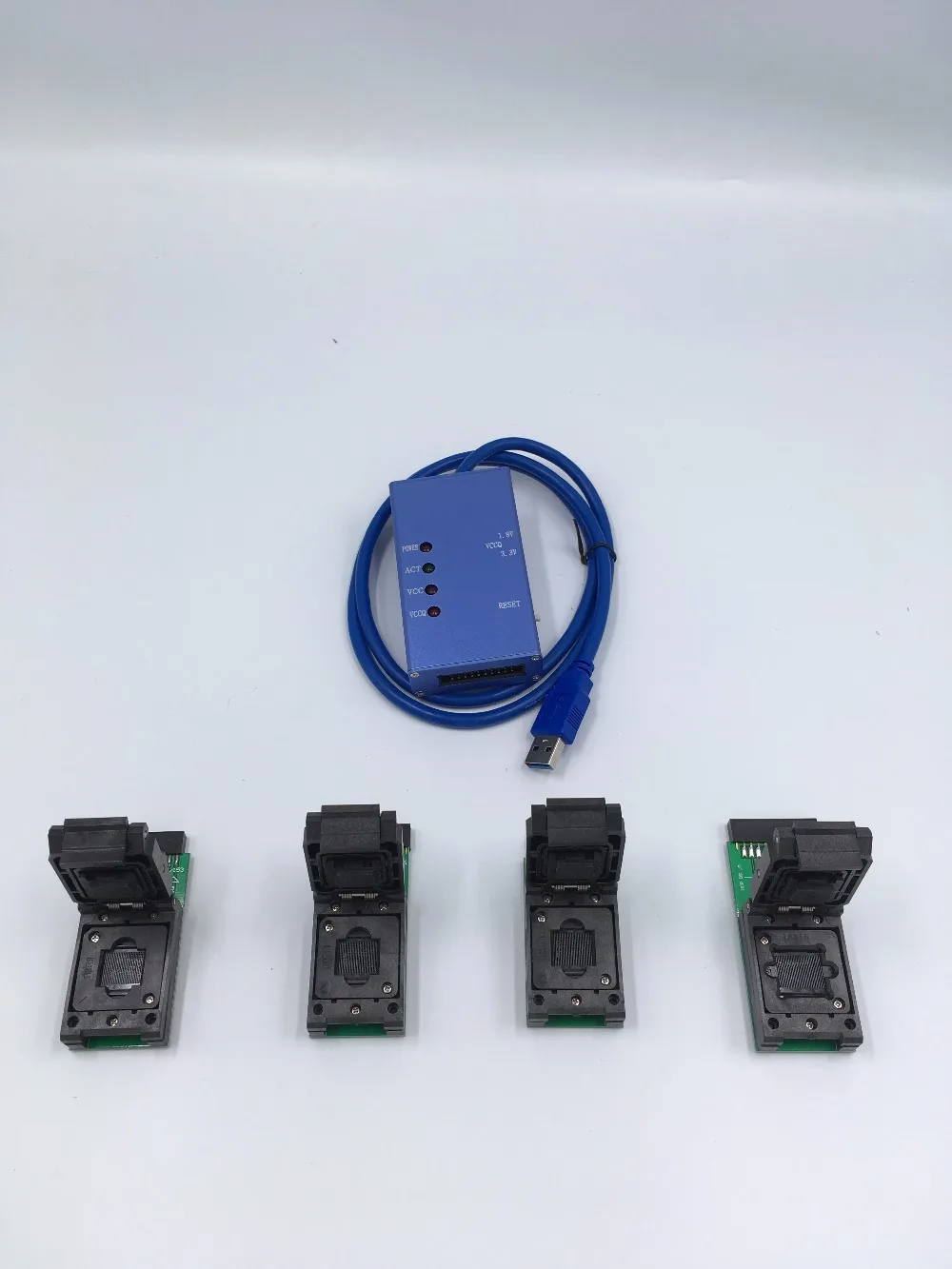 Универсальная Тестовая розетка EMMC153/169 eMCP162/186/221/529 поддерживает множество