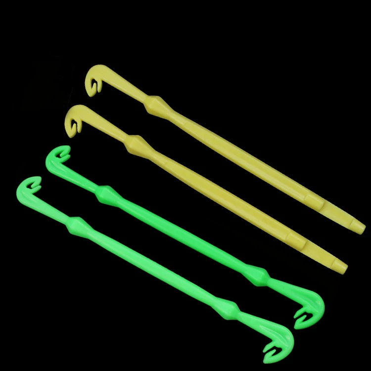 

2pcs Easy Hook Loop Tyer & Disgorger Tool Tie Fast Nail Knot Tying Tool Fishing Tackle Boxes Fly Fishing Hook Line Tier Kit
