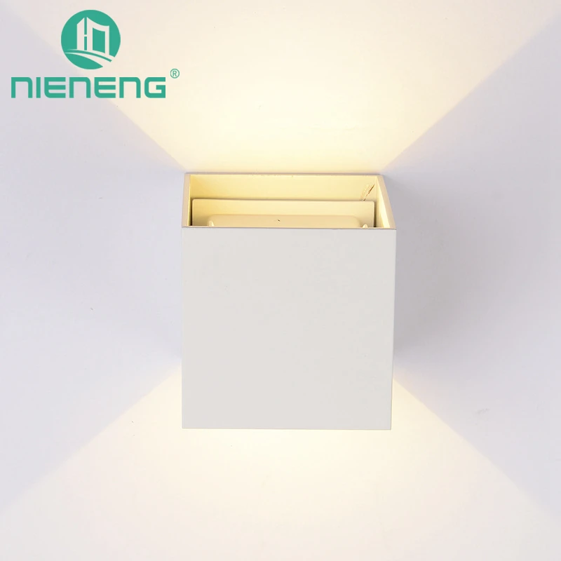 

Nieneng LED Wall Lamps Wall Mounted Sconces Modern Lighting Wall Sconce Lustre Aluminum Painted White Black Wall Light ICD90105