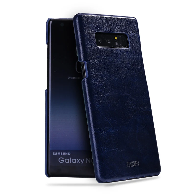 Для Samsung galaxy note 8 чехол MOFi для samsung кожаный SM N9500 N950F задняя крышка винтажная note8