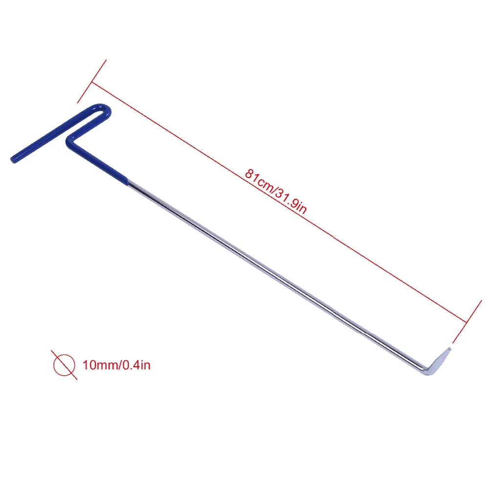 Супер PDR инструменты 11 шт. Синий Профессиональный Лом крючки стержни PDR крюк стержни Нержавеющая сталь Авто безболезненные вмятин ремонтные Инструменты Наборы