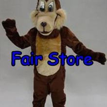 Лидер продаж пасхальное коричневый волк Койот костюм талисмана под открытым небом Coyote взрослых Размеры пасхальное диких животных te EMS отправка SW115