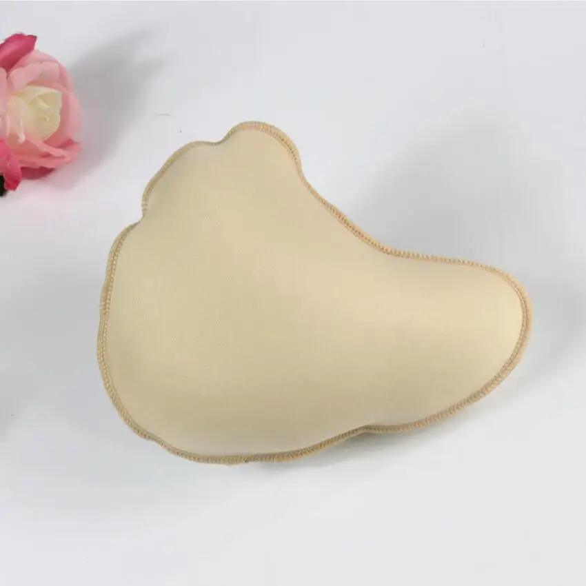 

Cotton Soft Fake Breast Form Comfortable Temporary Light Sponge Breathable False Breast Chest Pad Mastectomy Fake Breast Form D4
