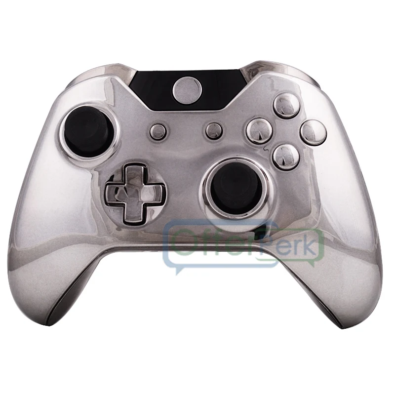 Chrome Gun Replacement Mod Full Housing Shell with Kit Button for Xbox