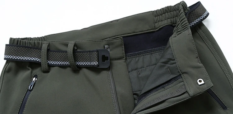 Calças de lã Inverno dos Homens Esportes ao ar Livre à Prova Mountainskin Softshell Dthick Água Grossa Caminhadas Esqui Masculino Va140 2020 13 prova dthick água grossa caminhadas esqui masculino va140