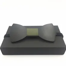 Gravata Для мужчин S праздничная одежда толстый Бизнес деревянный галстук-бабочка Для мужчин Дик одноцветное Цвет шерсть галстук унисекс в английском стиле Стиль лук галстук