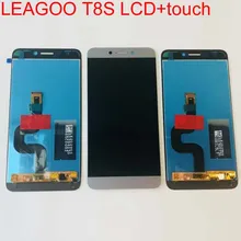 5,5 дюймов для LEAGOO T8S ЖК-дисплей+ кодирующий преобразователь сенсорного экрана в сборе ЖК+ сенсорный дигитайзер для T8S