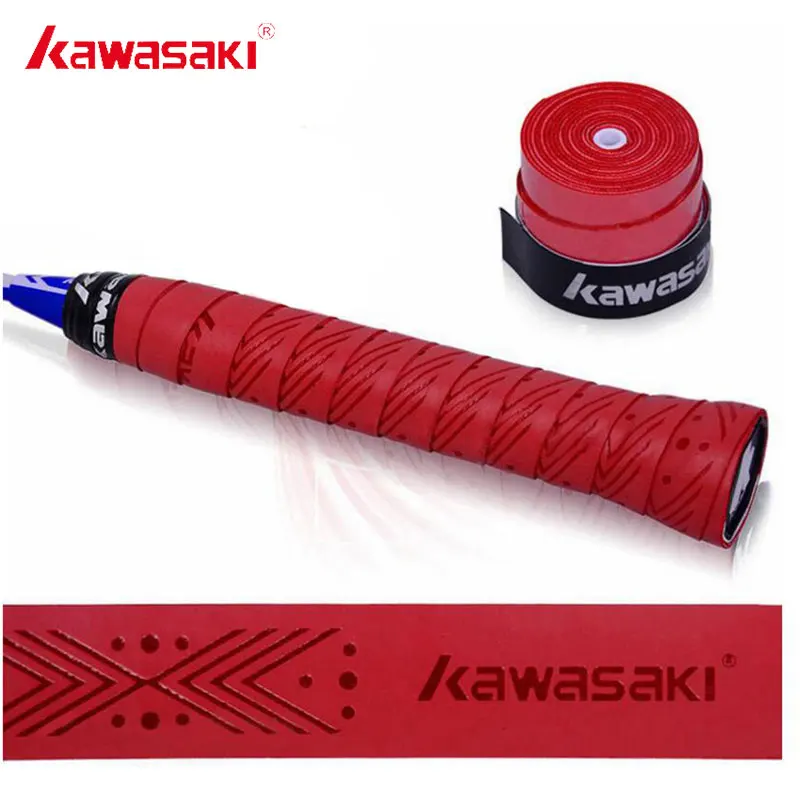 Kawasaki бренд 10 шт./лот Overgrip теннисные ракетки Sweatbands анти-slip дышащие пот полосы бадминтон фиксирующей лентой X5