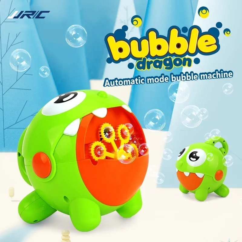 

JJRC V02 Children Bubble Machine Charging Automatic Electric Bubble Gun Toys Wedding Stage Bubble ZLRC