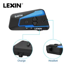 Lexin 1 PCS 1500 M 4 Modi Multi-funzione Citofono del Casco Del Motociclo di Bluetooth Impermeabile Gruppo di conversazione Auricolare con RADIO FM funzione