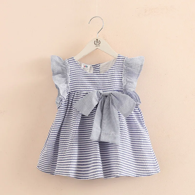Hot Selling Newest Baby Striped Doll Shirt 2019 Summer Dress New Girls ...
