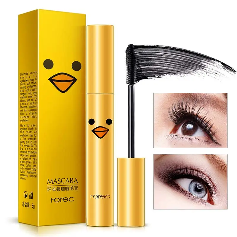 

1 Pc Newly Long Lasting Curling Thick Mascara False Eyelashes Make Up Eyes Cosmetics Beauty Tool Best Gift For Women