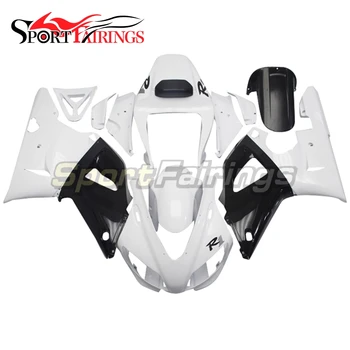 

Injection ABS Fairings For Yamaha YZF1000 YZF R1 98 99 1998 1999 Plastics Motorcycle Fairing Kit Bodywork Cowling White Black R1