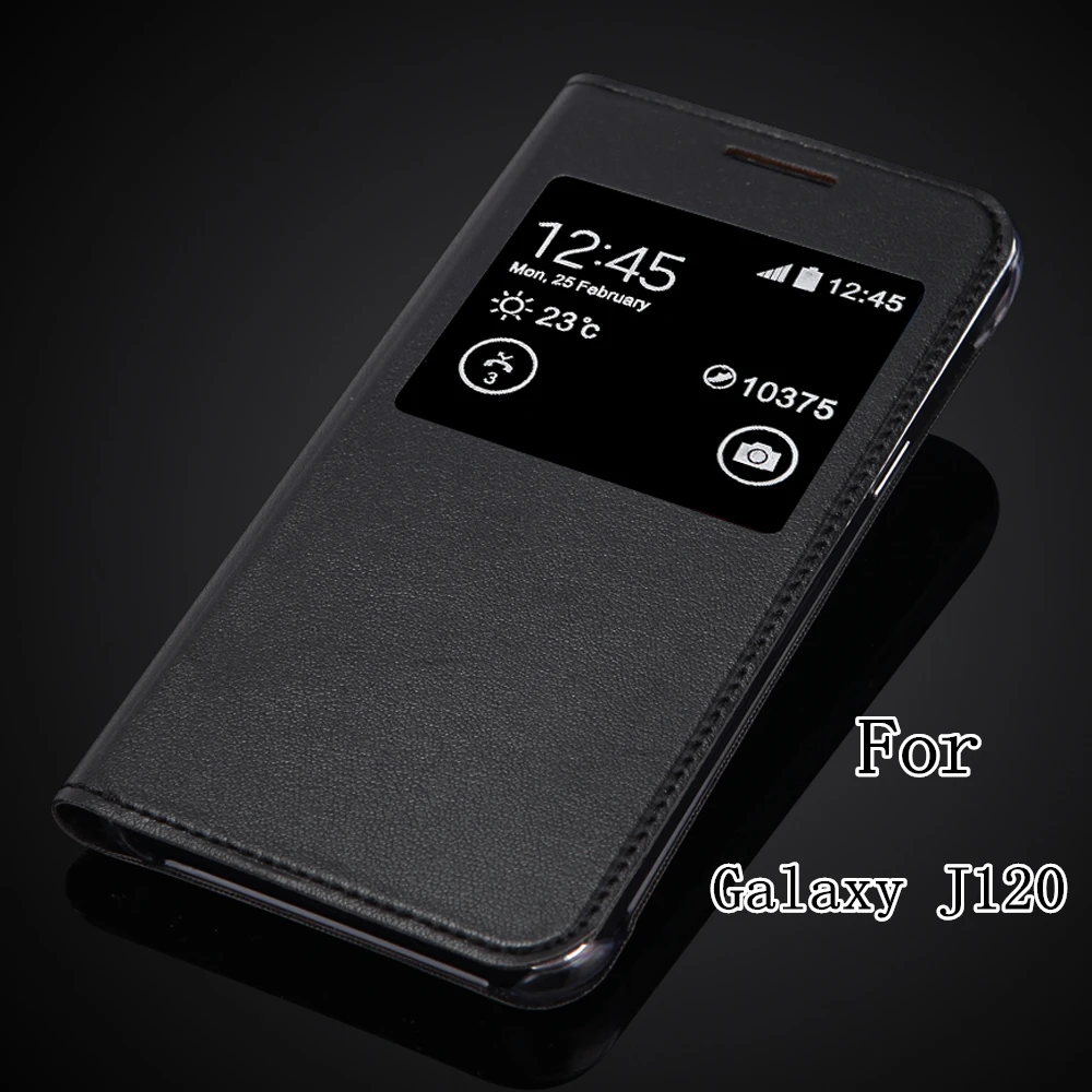 Чехол книжка из искусственной кожи для Samsung Galaxy J1(2016) 4 5 дюйма J120F J120|phone|phone f8phone plastic