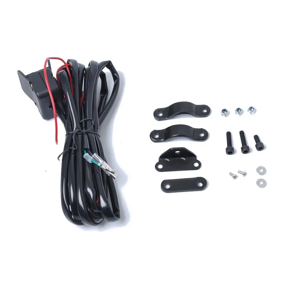 

LumiParty 12V Solenoid Relay Contactor & Winch Rocker Thumb Switch COMBO for ATV UTV winch relay with switch A0399 250A