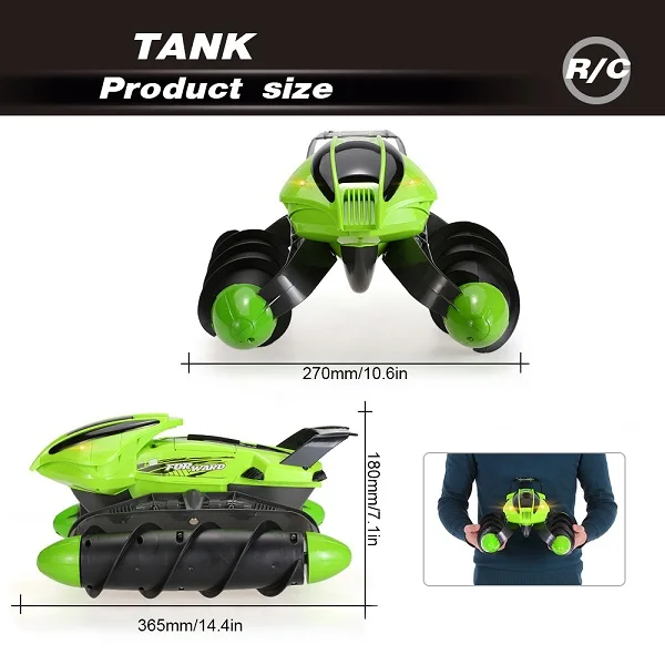 Flytec_989-393_2.4G_High_Speed_RC_Tank_Amphibious_Stunt_Waterproof_All-terrain_Sand_Lake_Pool_Grass_Snow_Slippery_Road_08