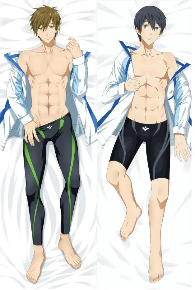 Японское аниме бесплатно! Iwatobi swim Club Haruka BL обнимающая Подушка «Dakimakura», чехол, Прямая поставка, чехол, чехлы - Цвет: D