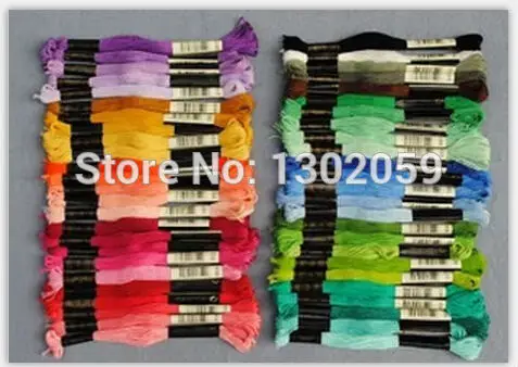 

Choose Any Colors And Quantity Freely Similar DMC Thread Cross Stitch Embroidery Floss Thread 1 Lot =727 Pieces