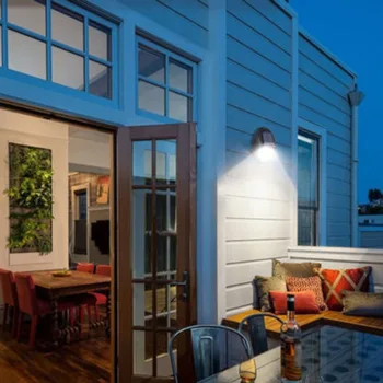 

1 Piece 10 LED Solar Power Security Wall Light Outdoor Patio Lamps White 600LM Waterproof Solar Lamp