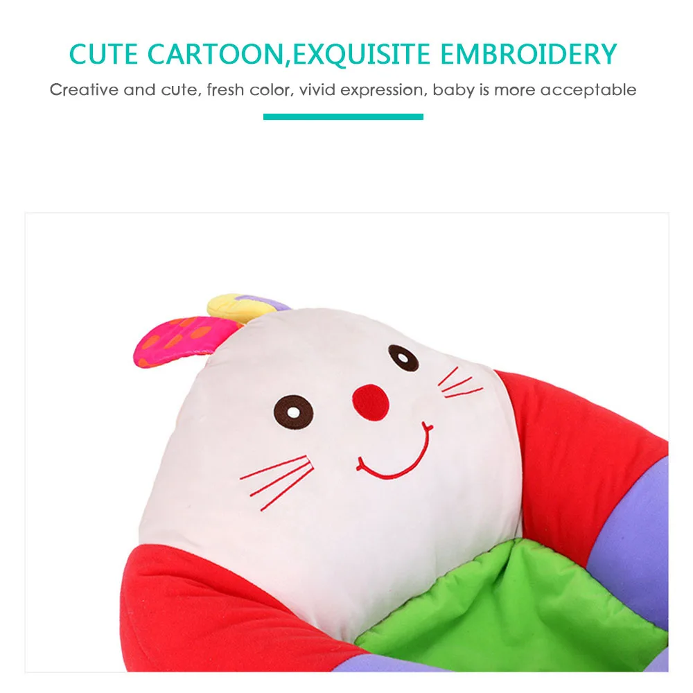 Assento do Bebê Cadeira de Alimentação Portátil de Pelúcia para Crianças Brinquedo do Bebê Brinquedo de Pelúcia para Crianças Infantil Aprendizagem Sentado Assento Sofá Cadeira 7 sofá Cadeira Cadeira de Alimentação Portátil de